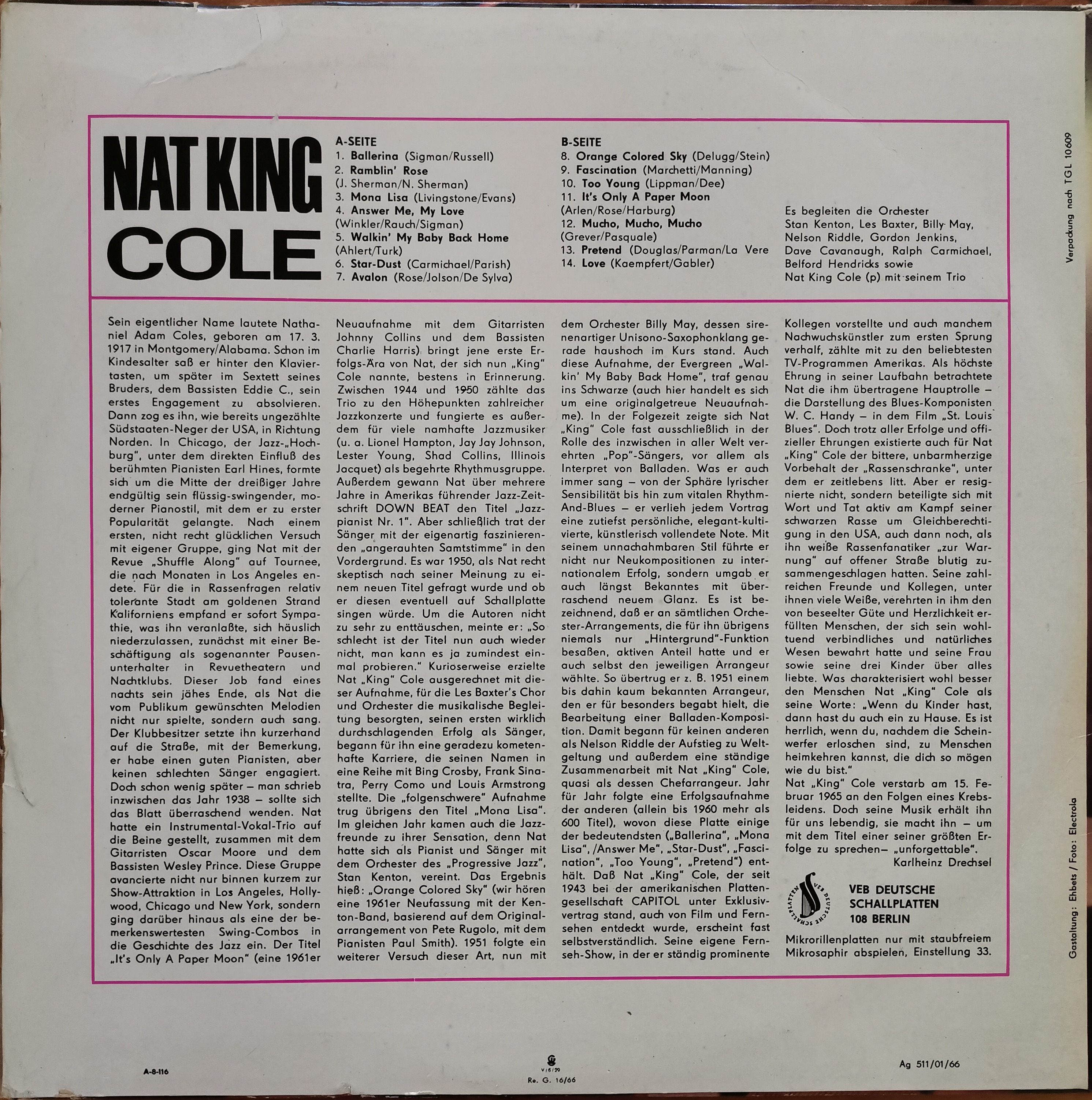 Nat King Cole